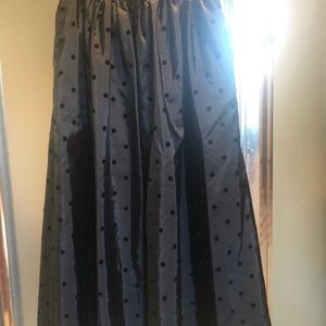 Chaya size 4 petite black skirt with belt